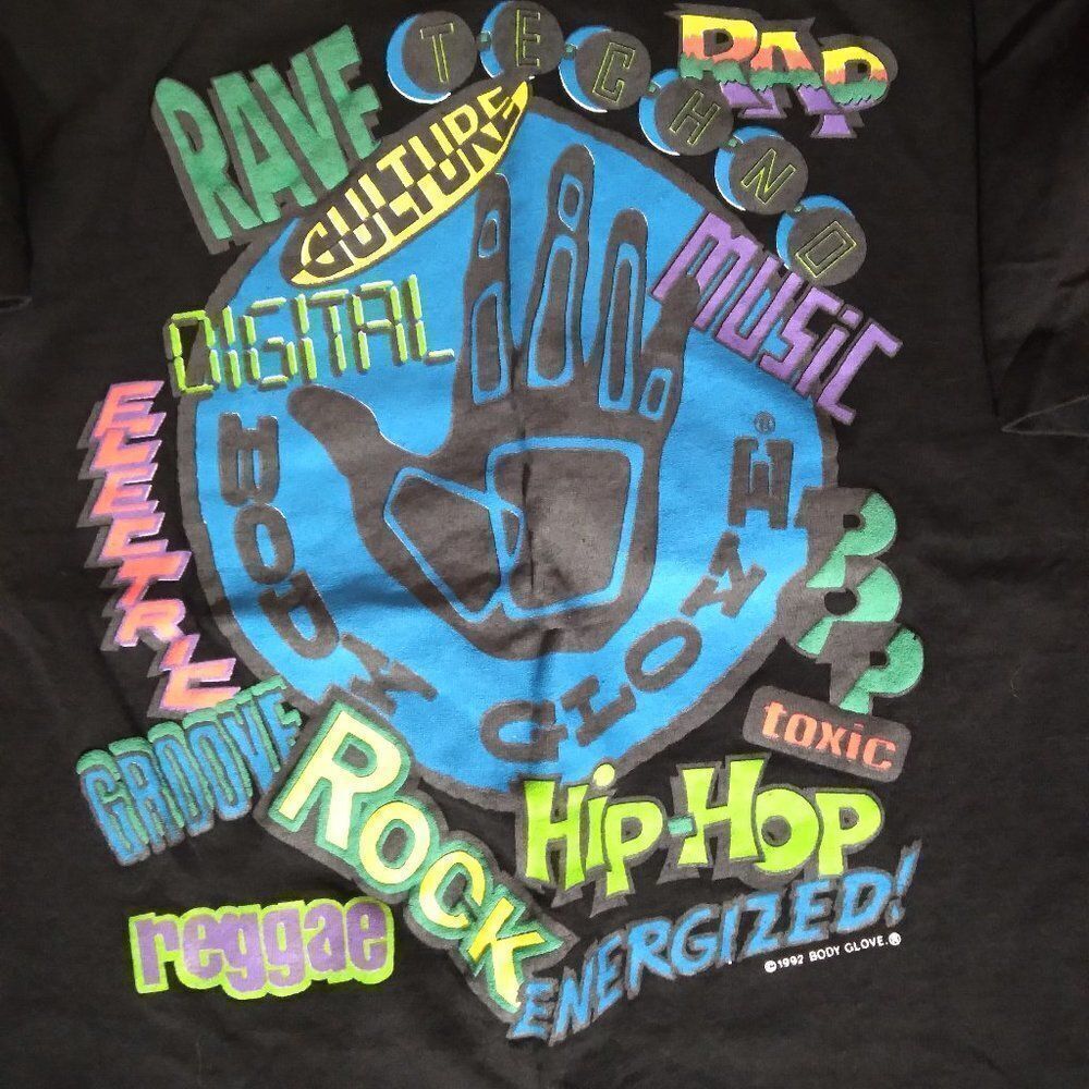 Vintage Body Glove Music Culture T-Shirt